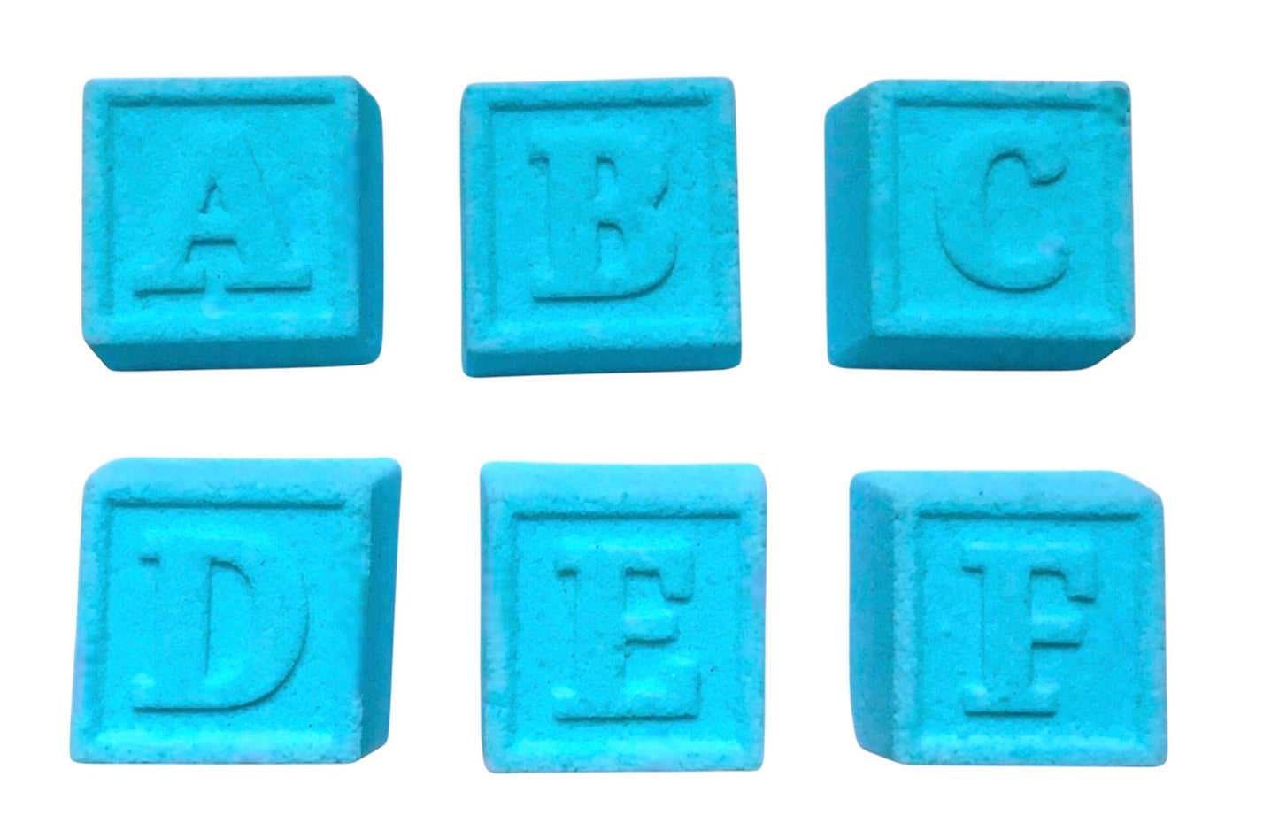 1 mold 6 cavities: A-F