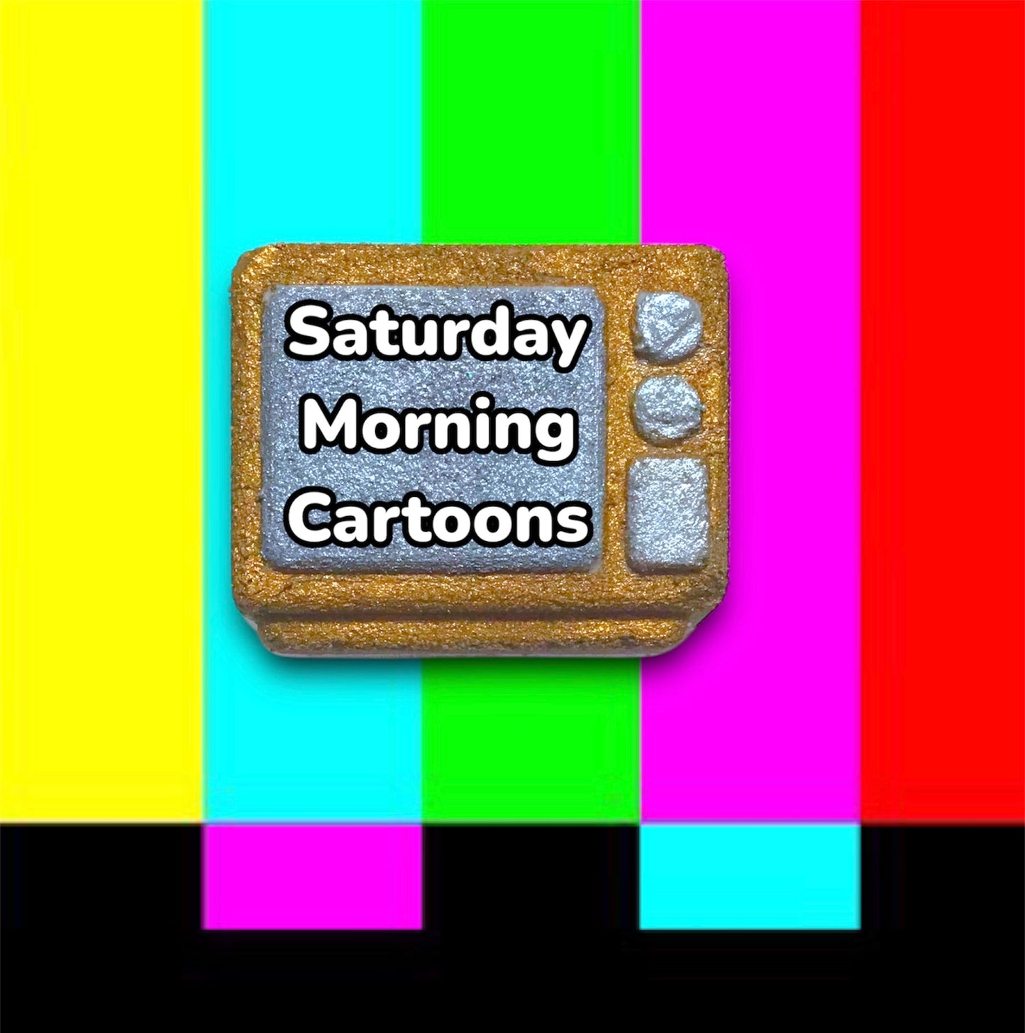 Retro T.V. Bath Bomb Mold