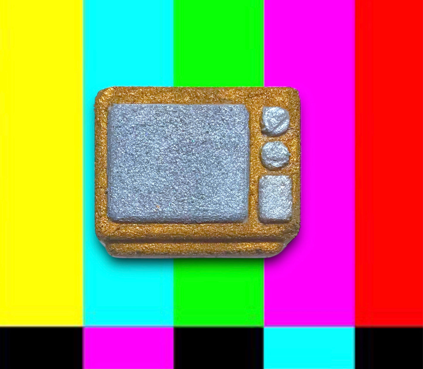 Retro T.V. Bath Bomb Mold