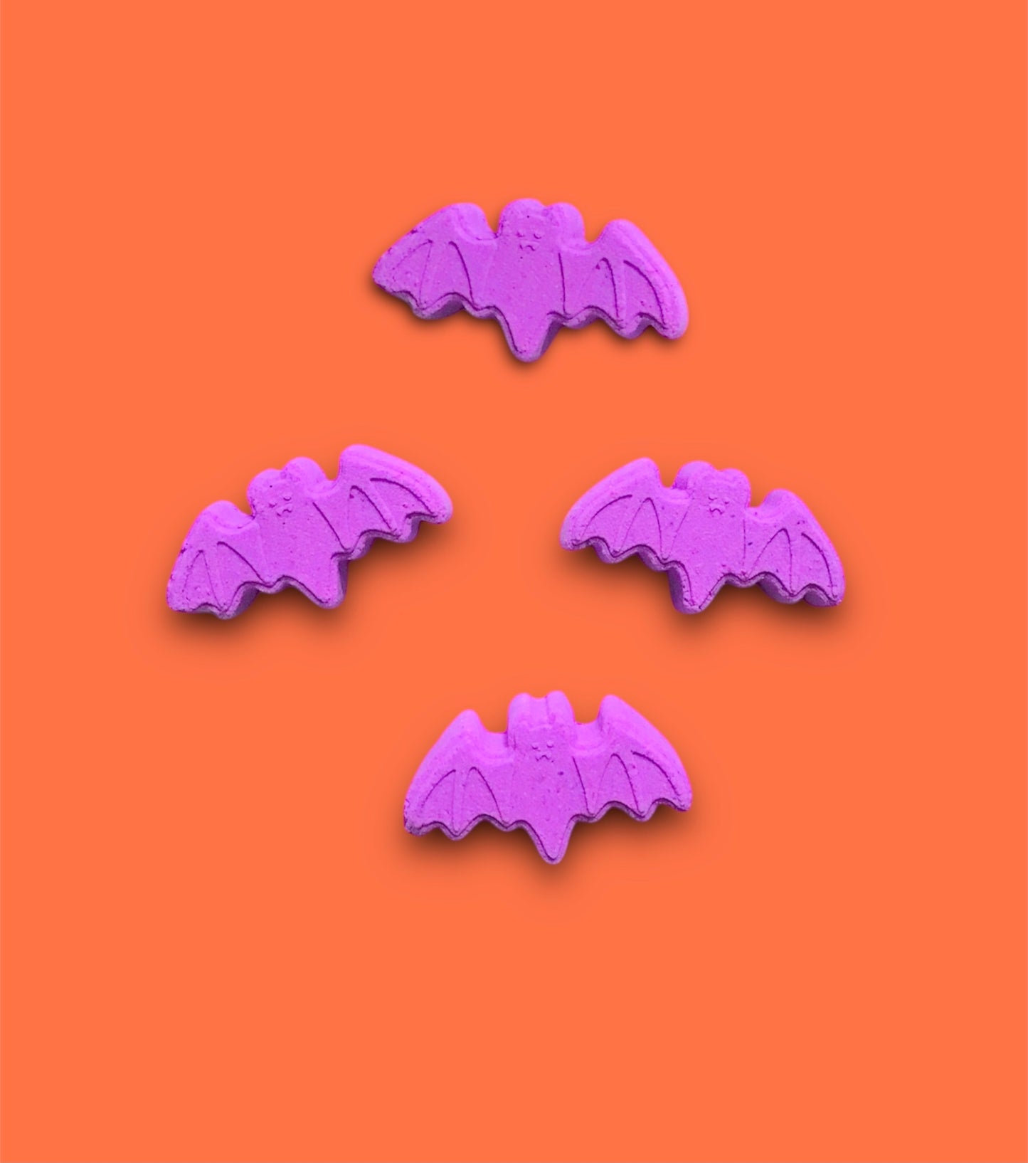 4 Cavity Mini Bat Bath Bomb Mold
