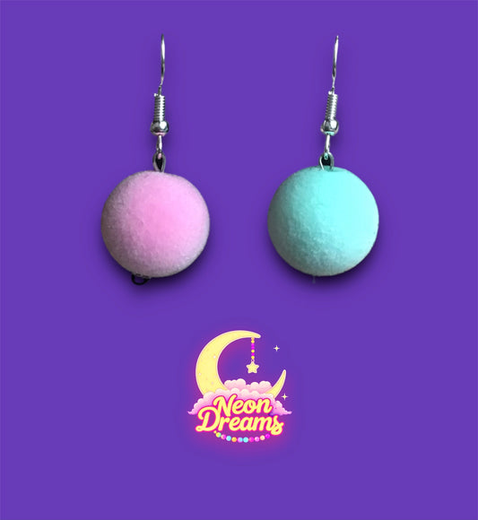 Bath Bomb Inspired Earrings