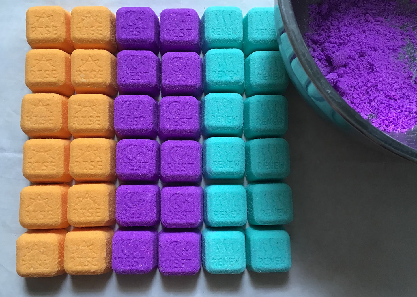 Shower Steamer Molds - 3 Designs