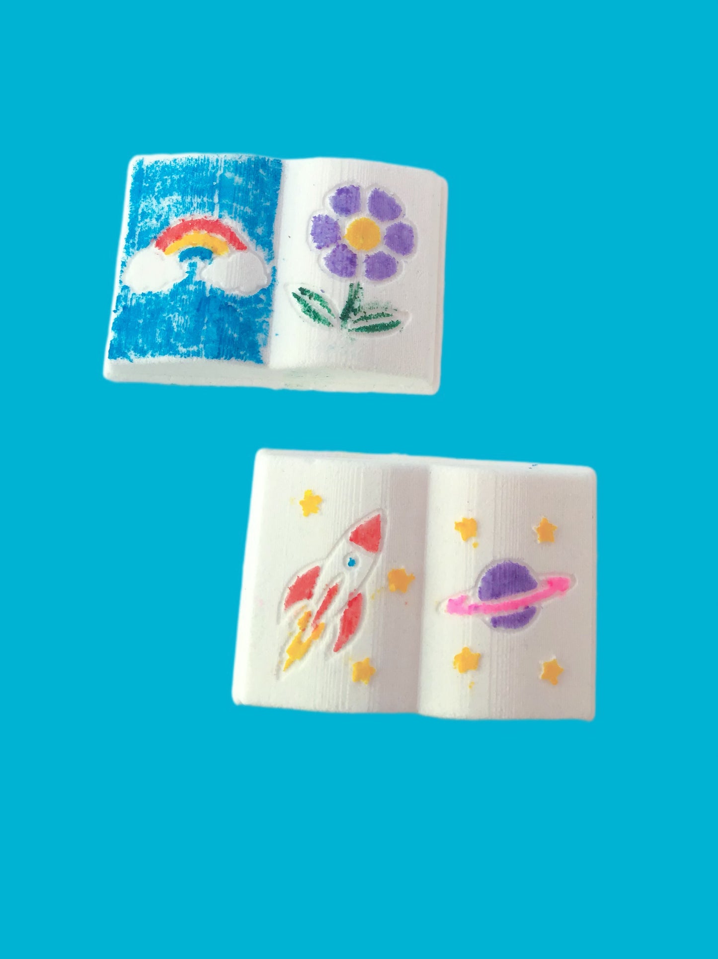 Colouring Book Bath Bomb Mold-3 Options