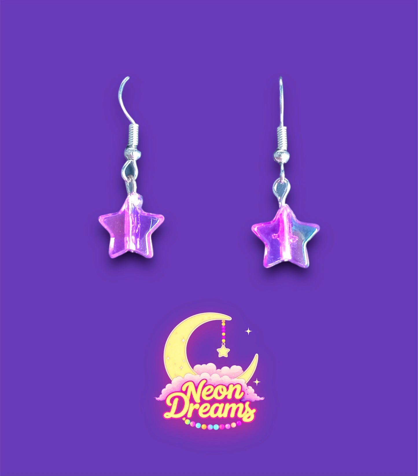 Star Dangle Earrings