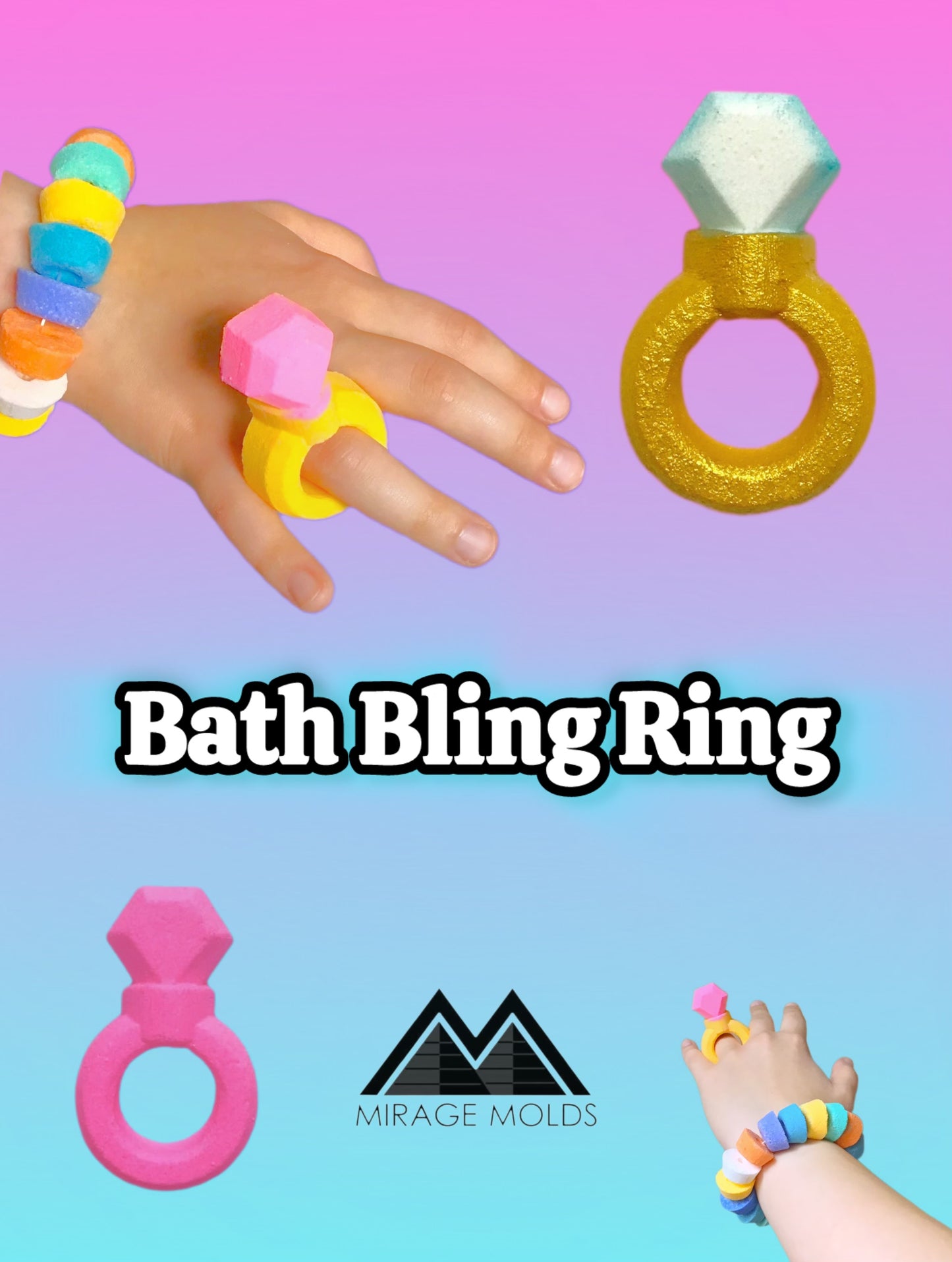 NEW Bath Bling Ring