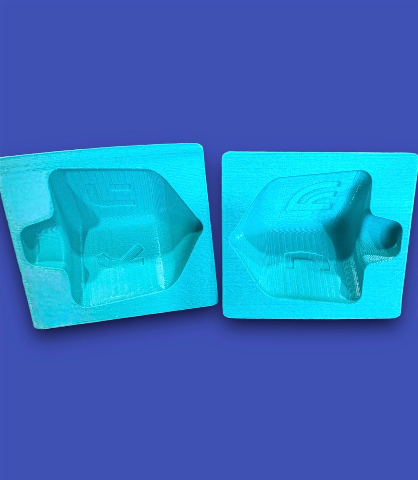 2 Piece Dreidel Mold Set