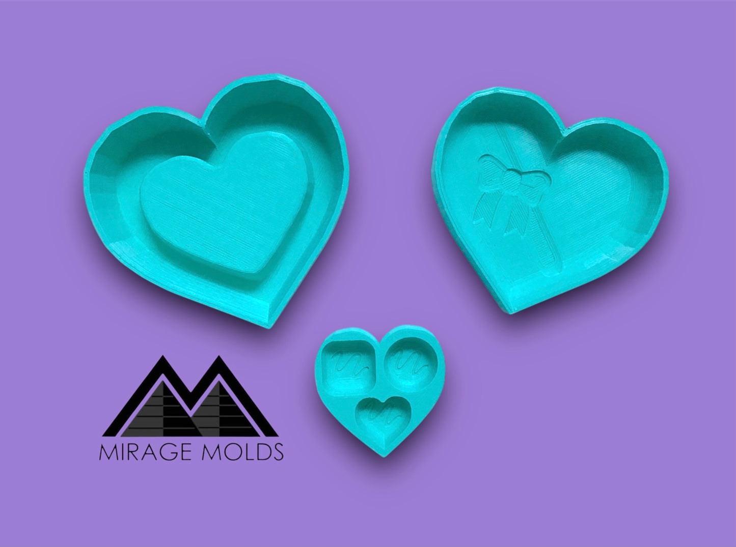 3 Piece Valentine’s Chocolate Box Set