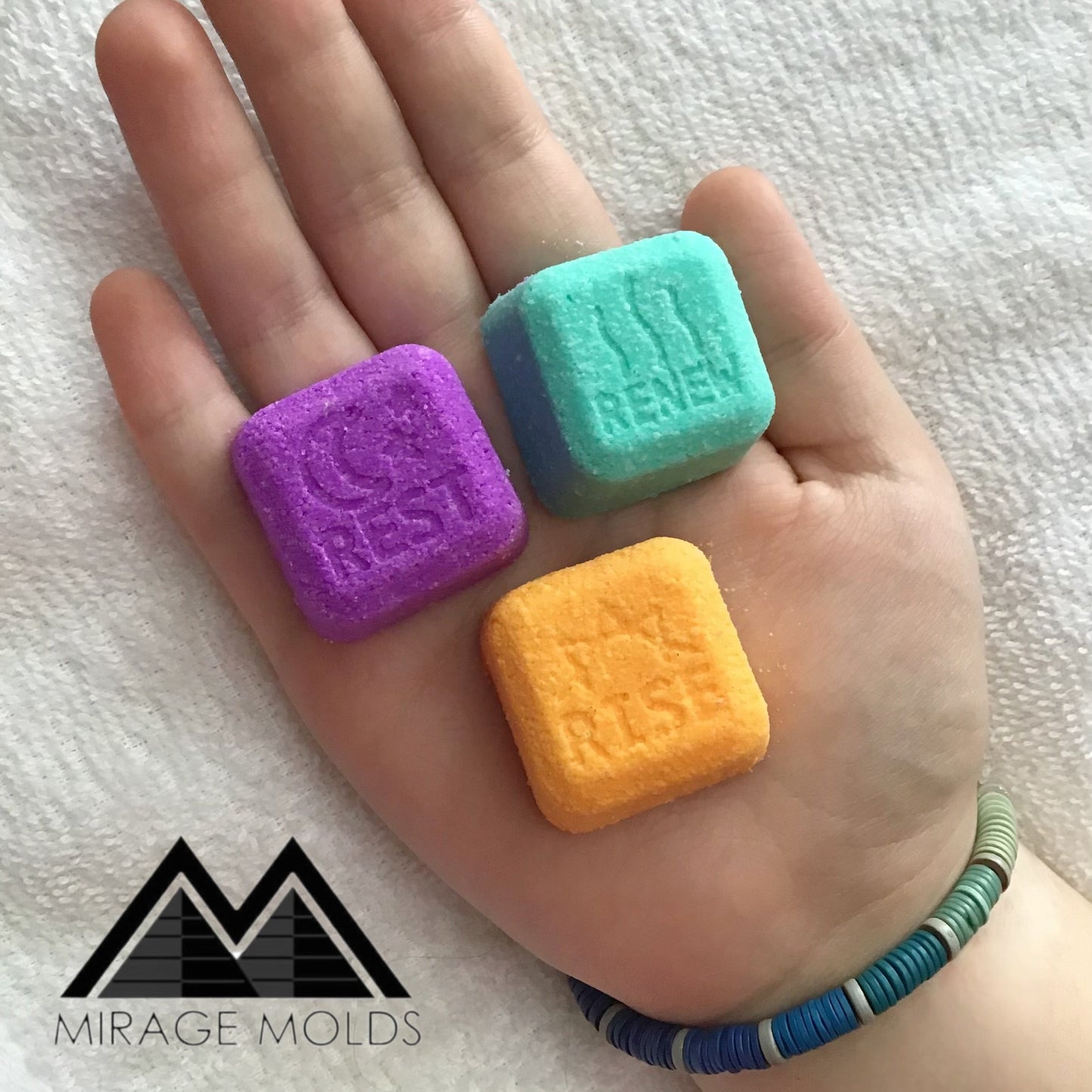 Shower Steamer Molds - 3 Designs