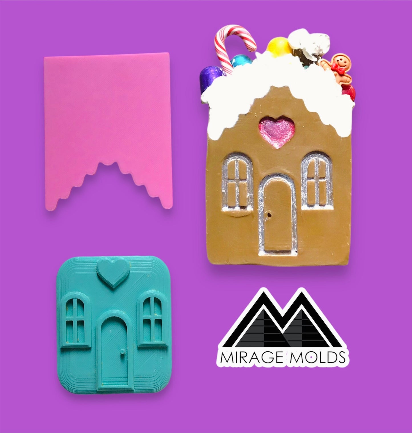 Gingerbread House Soap Tool Set