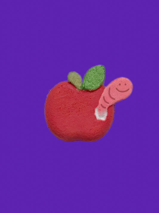 Apple With Worm Mold