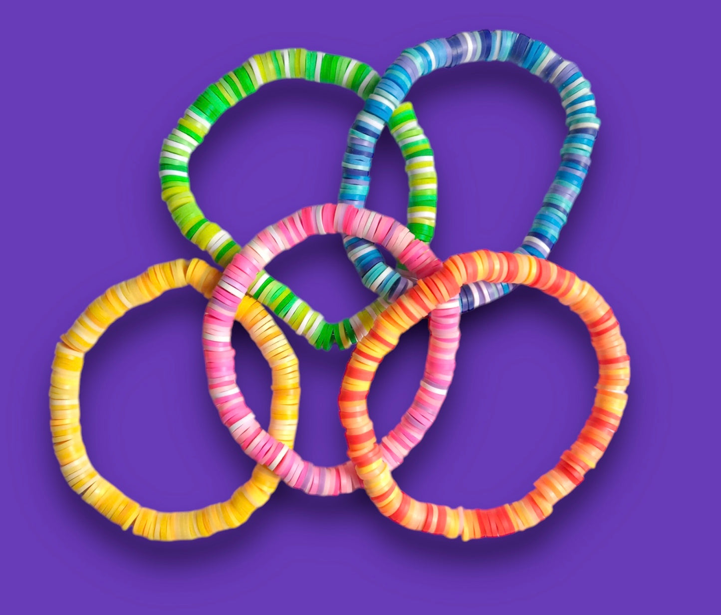 Multicoloured Bracelets