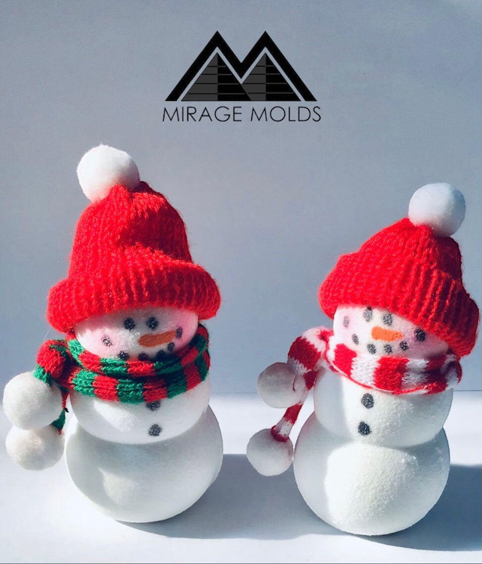 3D Snowman Mold