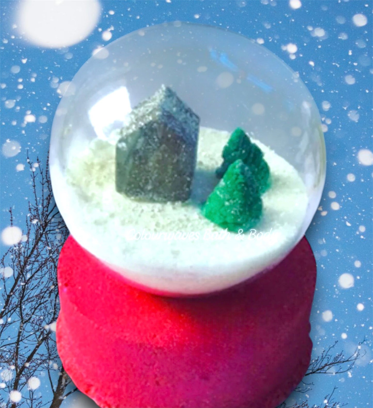 Updated 1 Piece Snow Globe/Crystal Ball Base Mold