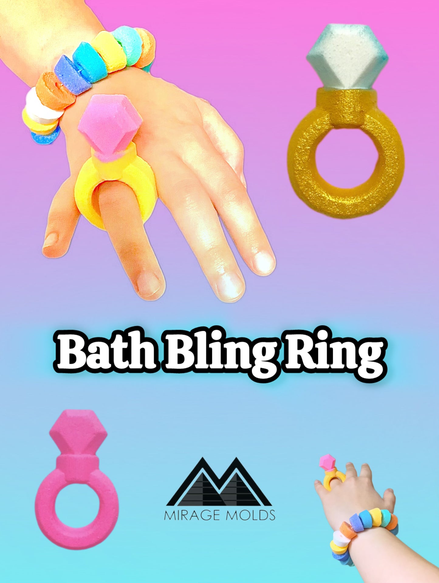 NEW Bath Bling Ring