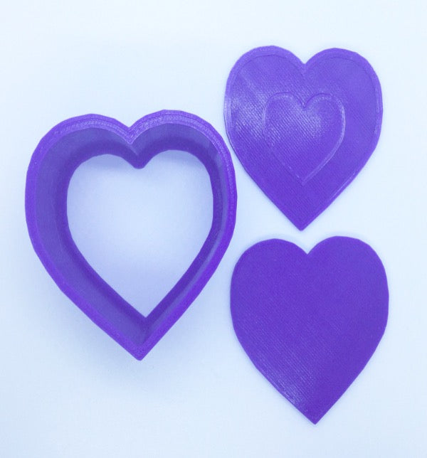 Heart Sandwich Cookie Mold