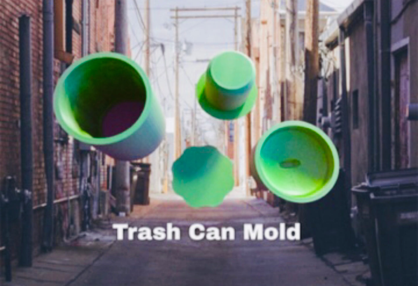 Trash Can Bombshell Mold