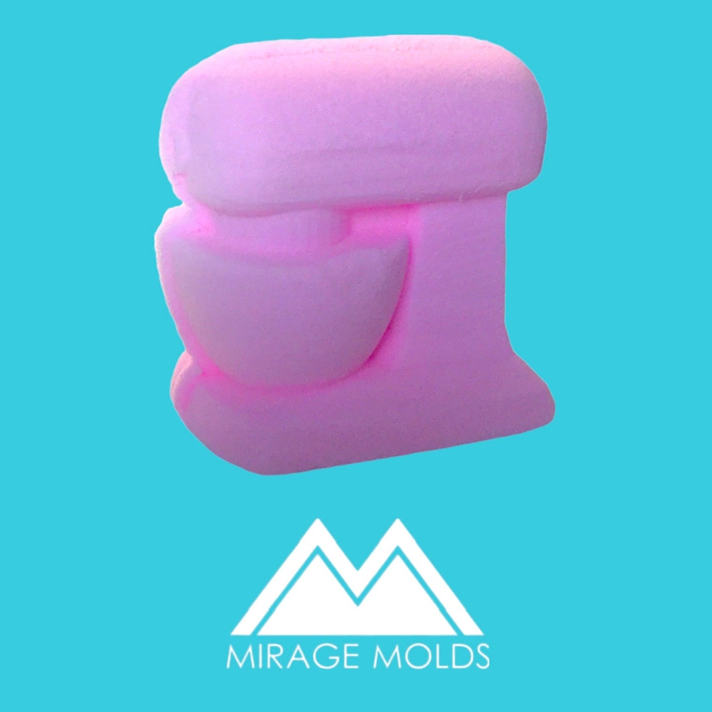 3 Piece Mixer Bath Bomb Mold