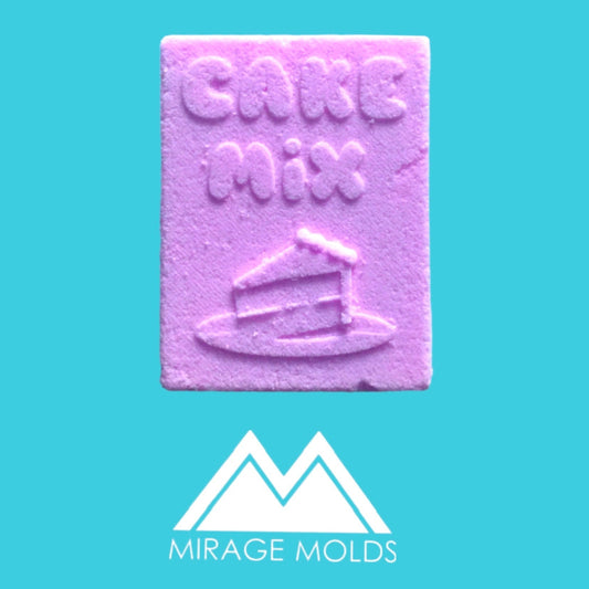 Cake Mix Bath Bomb Mold