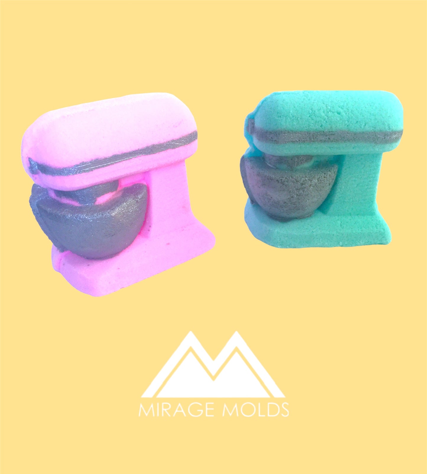 3 Piece Mixer Bath Bomb Mold